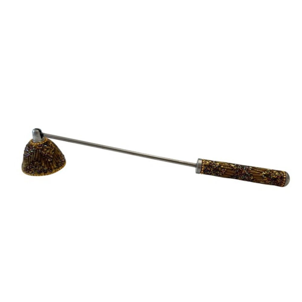 Beaded Candle Snuffer Long Handle Decorative‎ Home Decor Accent